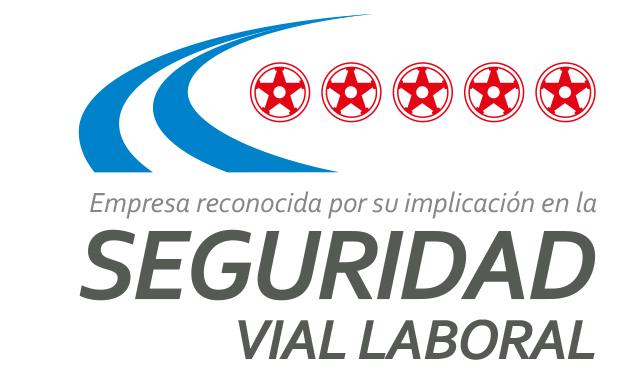 Logo reconocimiento sobre seguridad vial de la Comunidad de Madrid, IRSST.