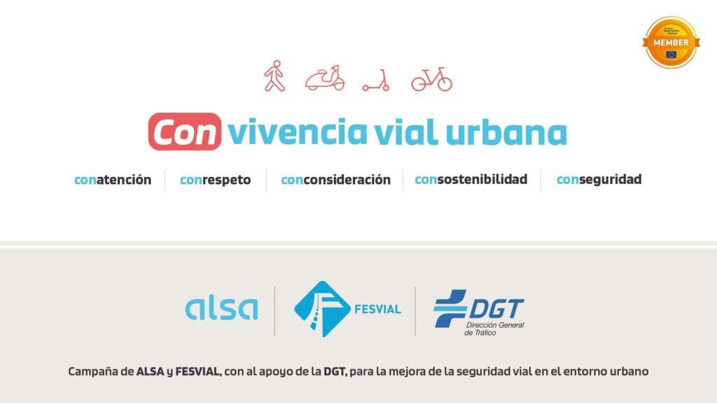 Banner campaña convivencia vial urbana