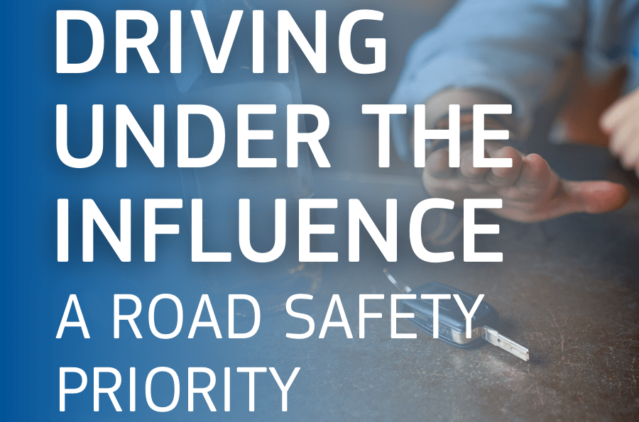 Imagen acción European Road Safety Charter (ERSC) sobre la influencia del alcohol al volante