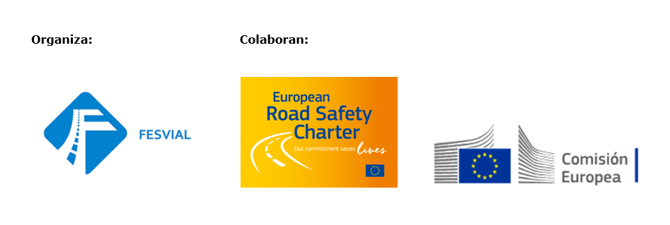 Logotipos Fesvial Carta Europea Seguridad Vial ERSC Comisión Europea