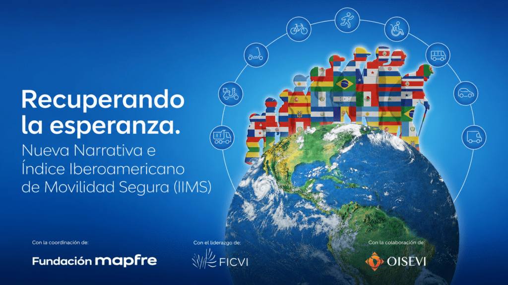 Portada del informe Recuperando la esperanza. Nueva Narrativa e Índice Iberoamericano de Movilidad Segura.