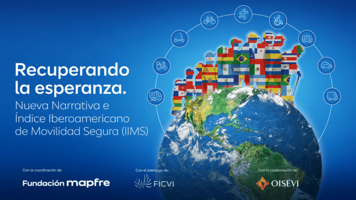 Portada del informe Recuperando la esperanza. Nueva Narrativa e Índice Iberoamericano de Movilidad Segura.